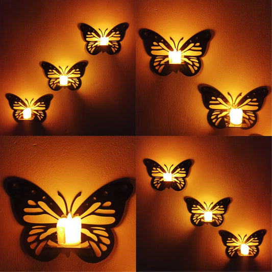 WallTrove Decorative Butterfly Wall Shelf