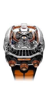 BLUE TITANIUM BUGATTI CHIRON TOURBILLON BU.200.20.AK.AB.B 72 Pieces Limited
