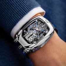 BLUE TITANIUM BUGATTI CHIRON TOURBILLON BU.200.20.AK.AB.B 72 Pieces Limited