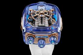 BLUE TITANIUM BUGATTI CHIRON TOURBILLON BU.200.20.AK.AB.B 72 Pieces Limited