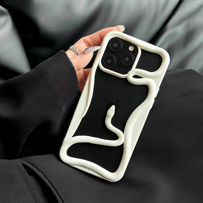 iPhone 16 Pro Max Bumper Case 3D Snake