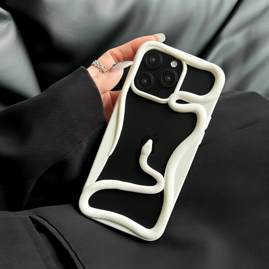 iPhone 16 Pro Max Bumper Case 3D Snake